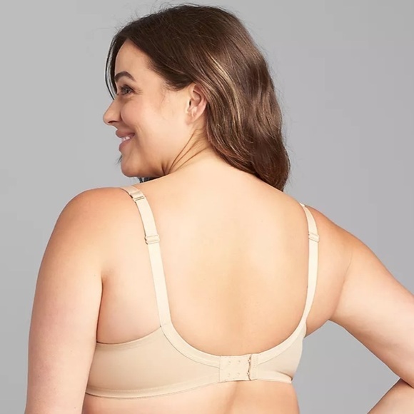 Lane Bryant Cacique Smooth Boost Plunge Bra 46DD - Picture 3 of 11